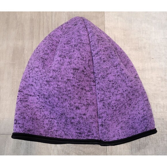 Cabelas Purple Fleece Adult Beanie Lightweight Hat One Size Outdoor Hunting - Picture 2 of 4